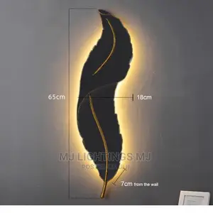 Modern Wall Led Leaf Light.