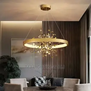 Modern LED Chandelier Light for Living Room.