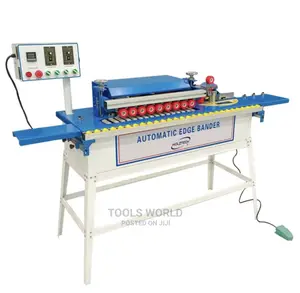 Automatic Edge Banding Machine With Gluing Trimming End Cut.