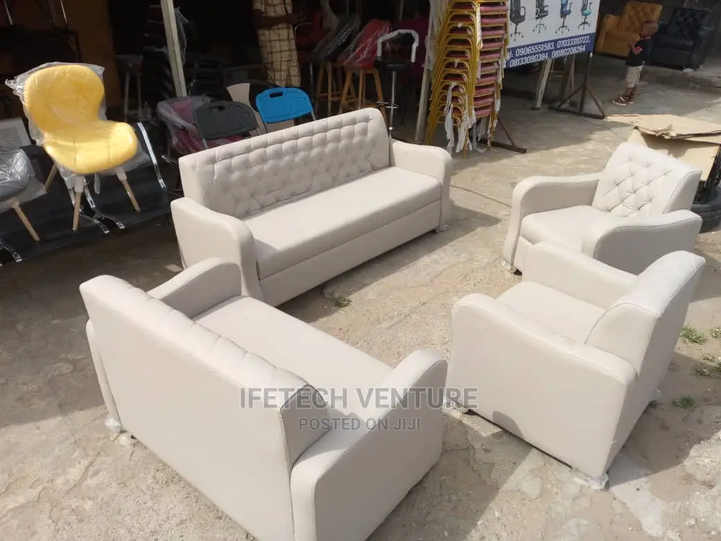 Original Leather 7 Seater Chairs