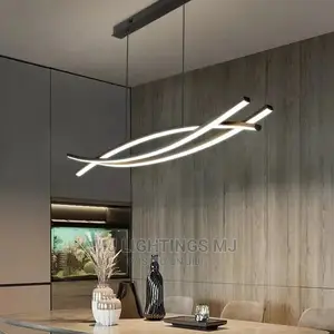 Long Pendant LED Lights for Living Room
