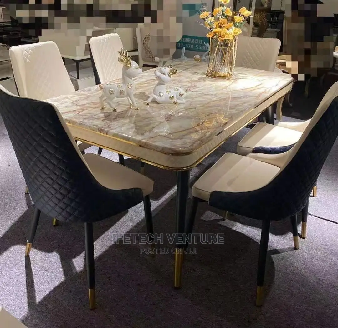 Dining Set Marble Top