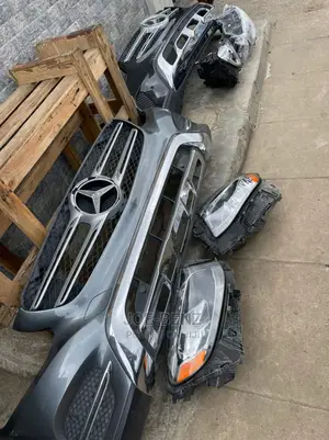 GLC 2015 Complete Front Bumper and Headlight