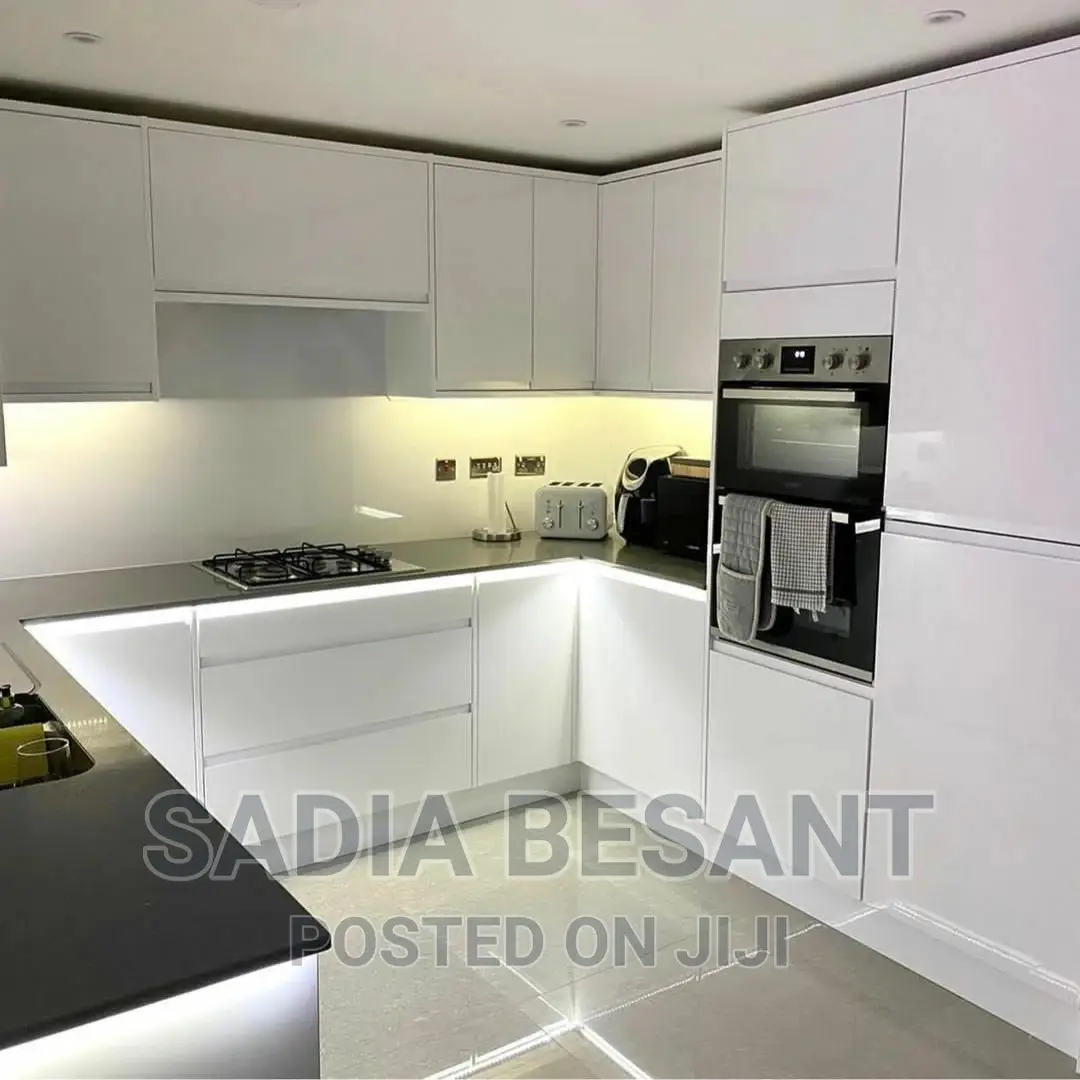 Exquisite Kitchen Cabinet Design With Accessories
