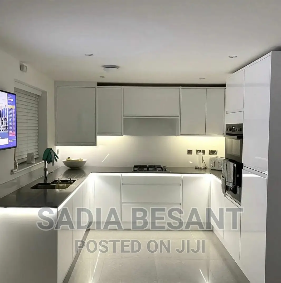 Exquisite Kitchen Cabinet Design With Accessories