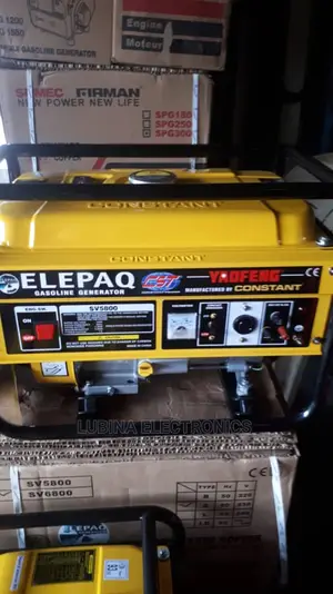 Brand New Elepaq Constant(Sv5800)2.5kva Generator/ Copper/