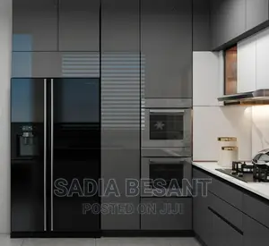 Luxury Kitchen Cabinet Design With Accessories