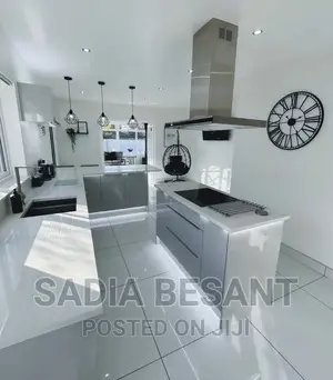 Ultra Modern Kitchen Cabinet Design With Accessories