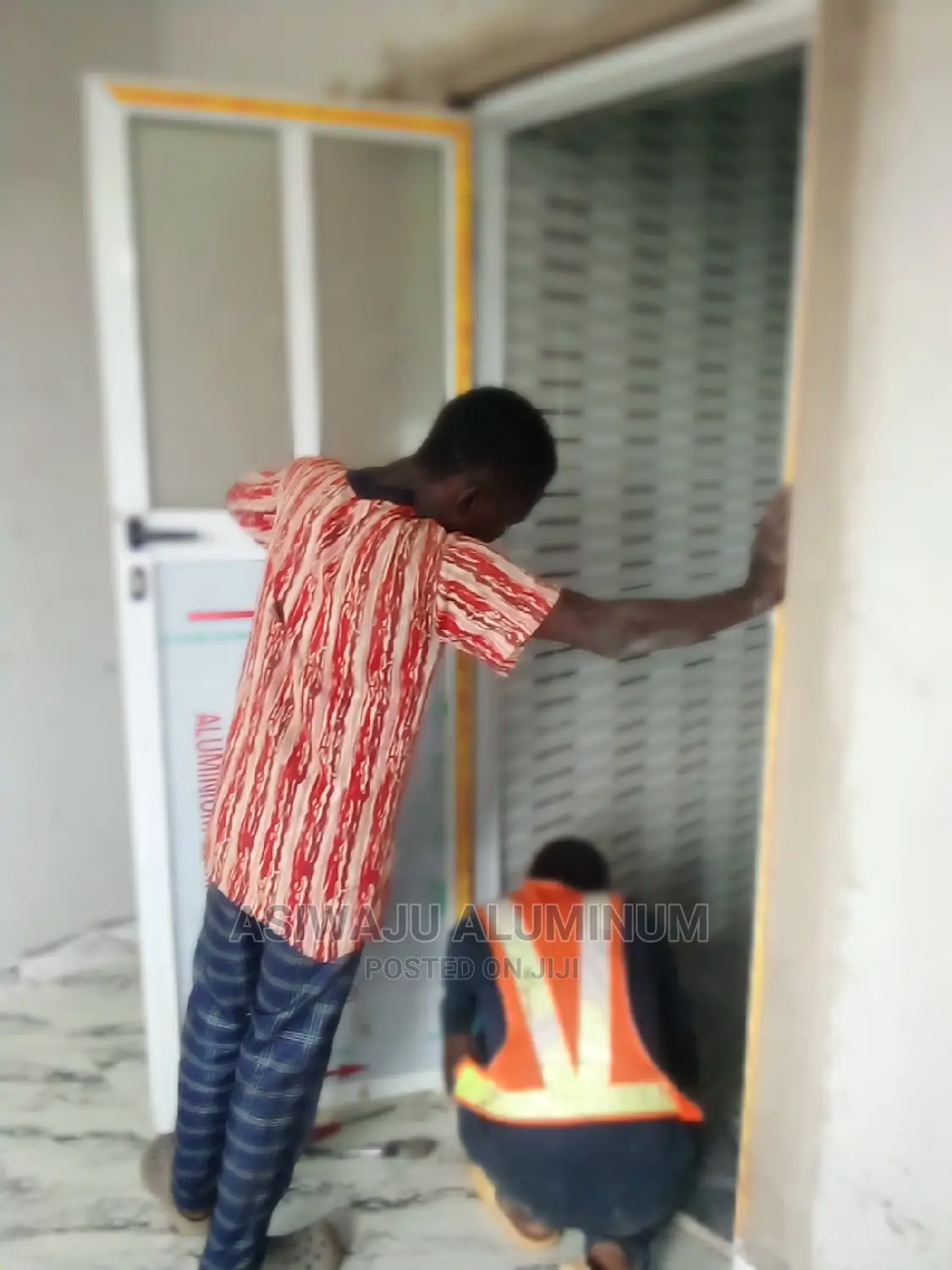 Aluminum Bathroom and Toilet Doors