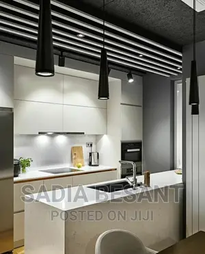 Modern Luxury Kitchen Cabinet Design With Accessories