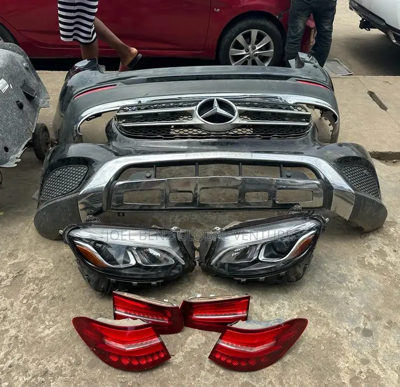 GLC 300 Complete Front and Back Bumper With Led Light