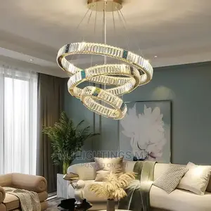 Pure Crystal LED Light for Living Room