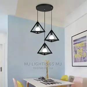 Modern Cage Hanging Pendant Light
