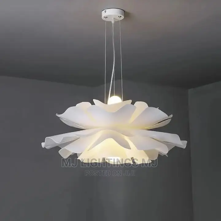 White Flower Chandelier Light.