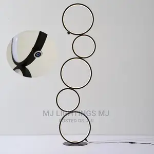 Modern Ring Touch Switch Floor Lamp.
