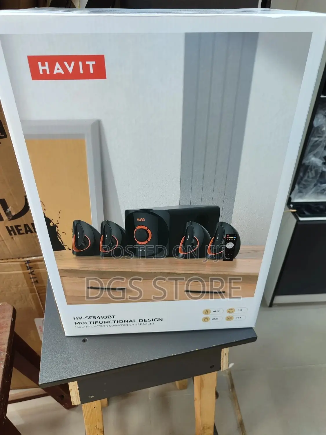 Havit HV Sf5410bt Multi Function Subwoofer Bluetooth Speaker