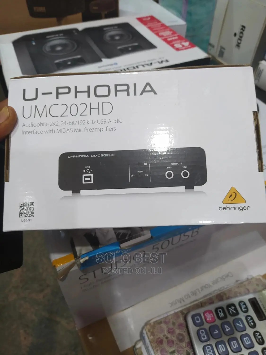 U-Phoria Umc202hd USB Audio Interface
