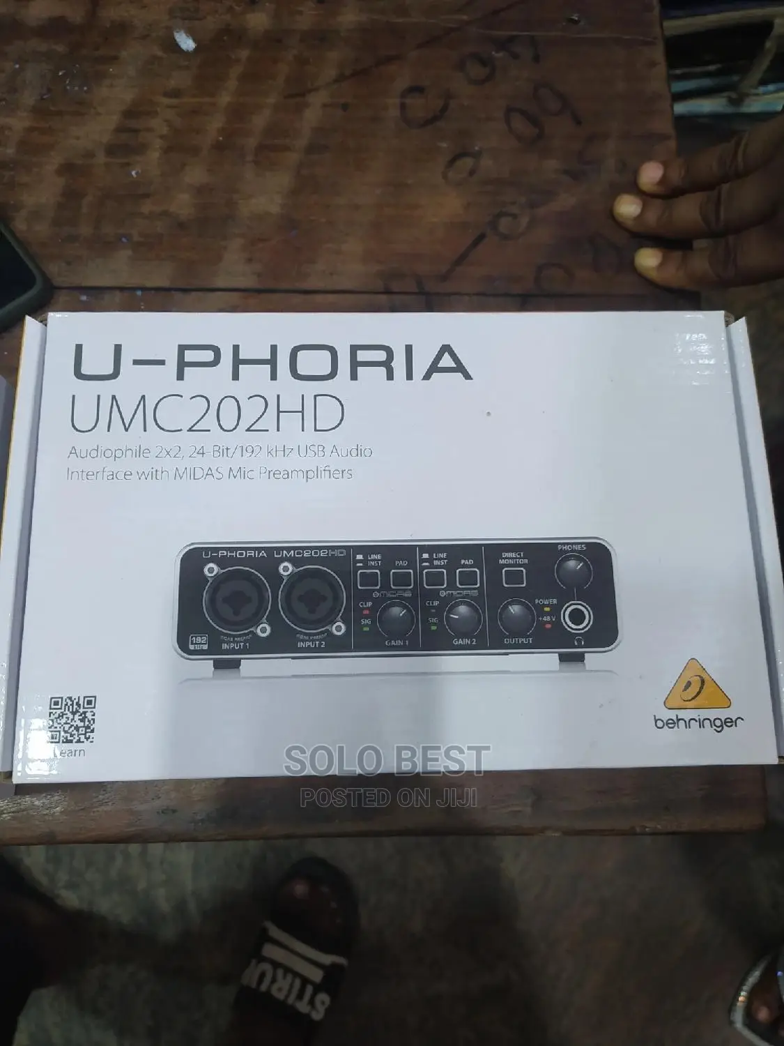 U-Phoria Umc202hd USB Audio Interface