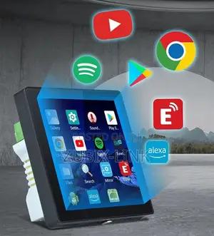 Smart Wifi Wall Amplifier 4 Inch 100w Touch Screen Voice-Con