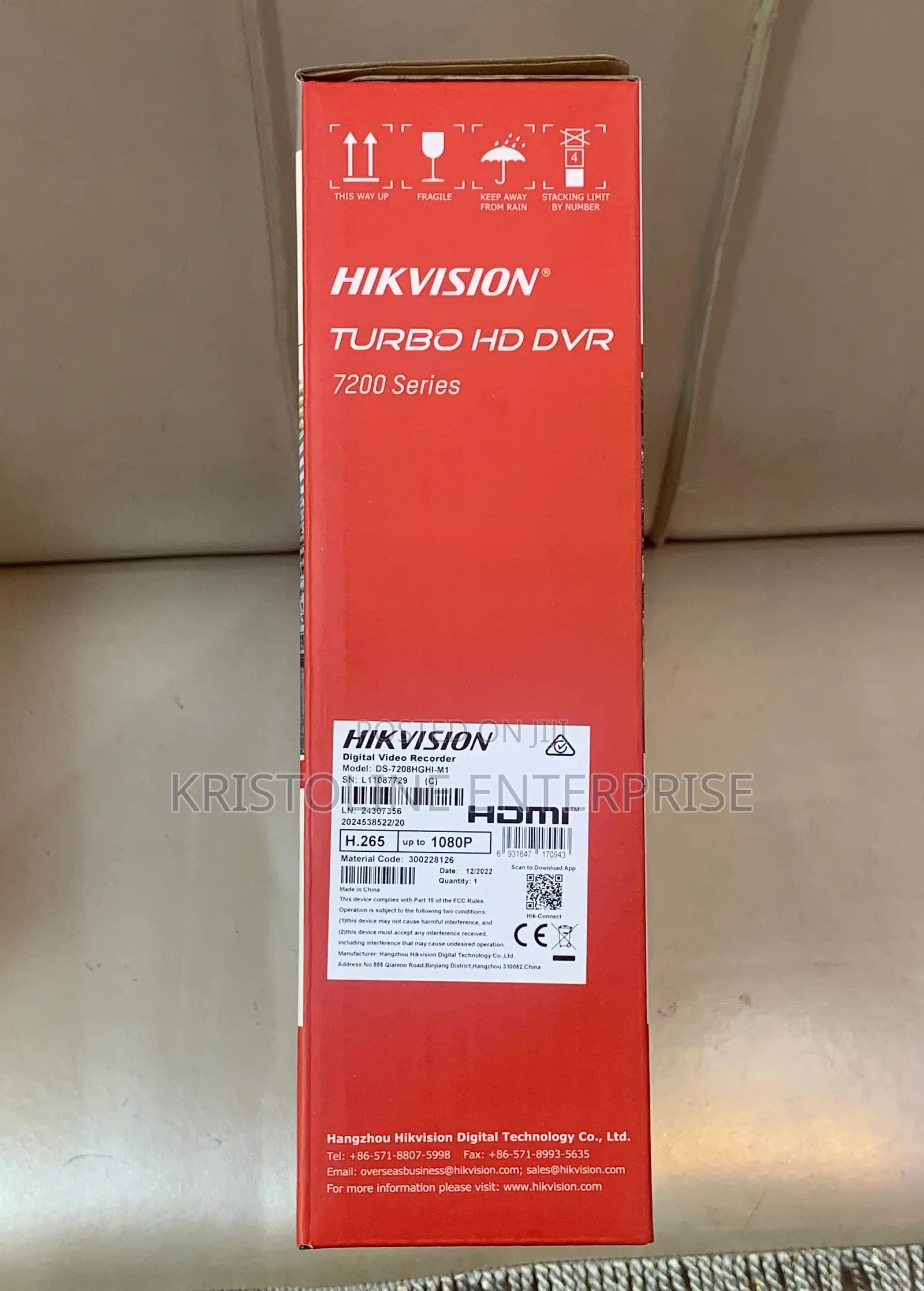 Hiksvision 8ch DVR