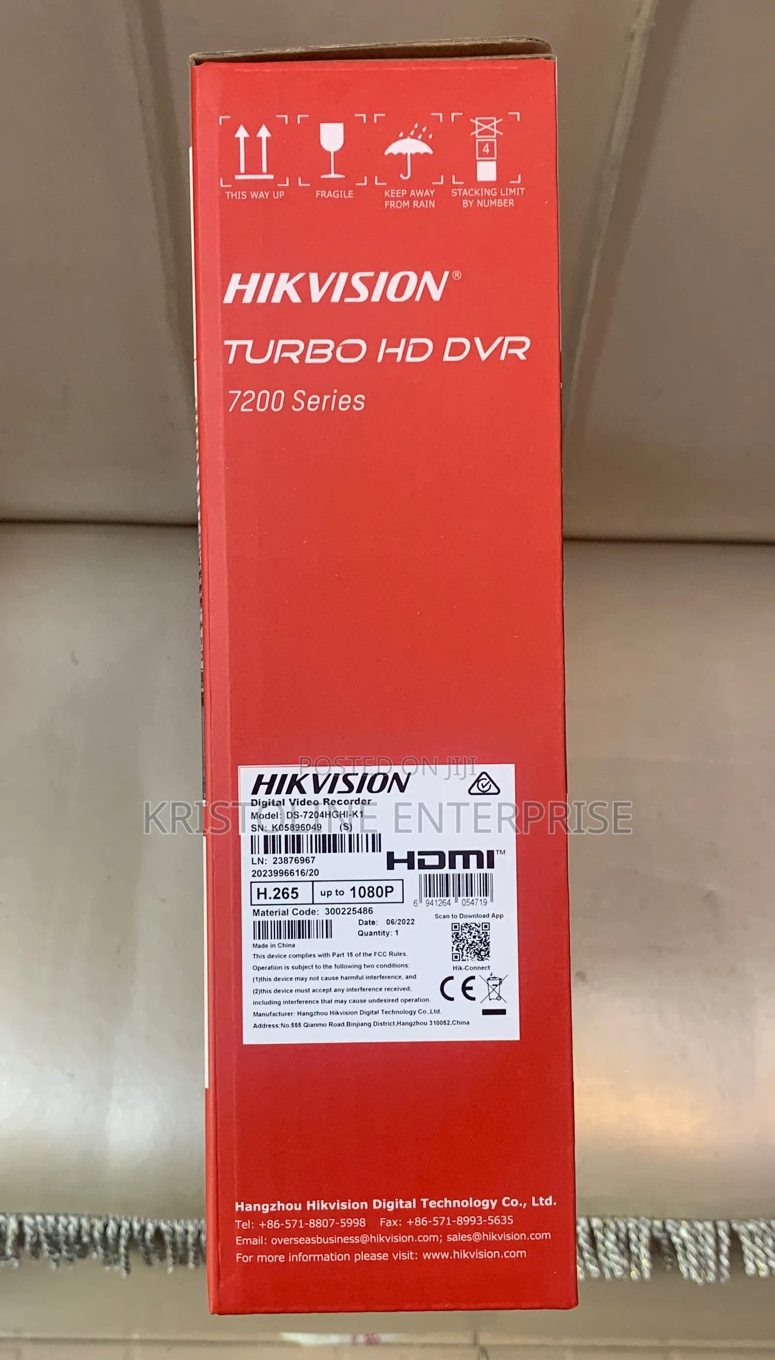 Hiksvison 4ch DVR