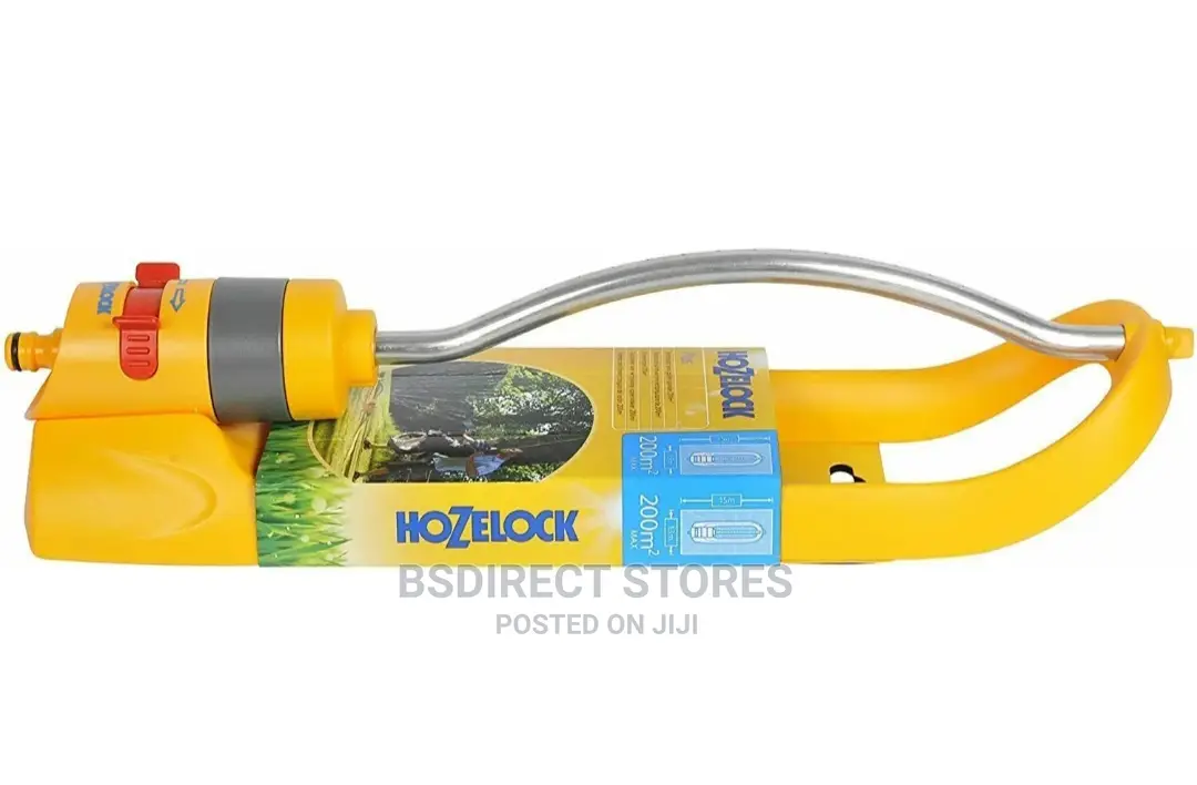 Hozelock Aquastorm Oscillating Garden Lawn Sprinkler 200m2