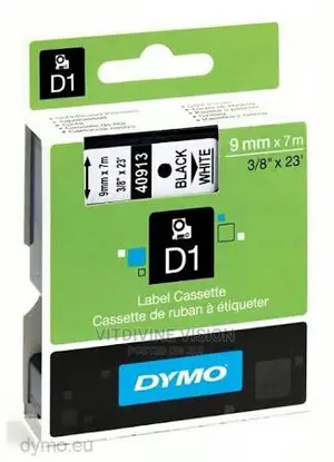 Dymo 12mm D1 Labelling Tape