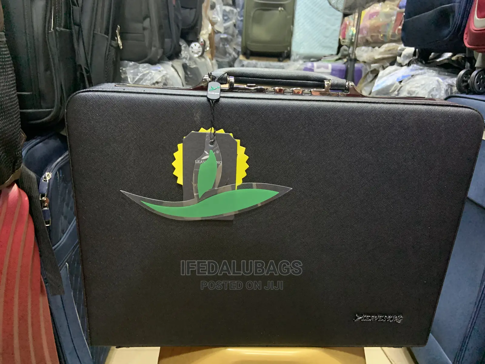 Medium Size High Quality Leaves King Office Brief Case