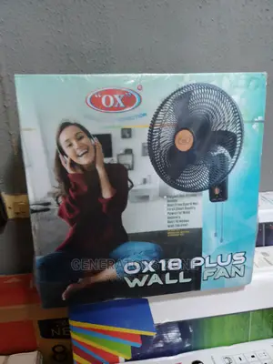 Durable 18'' OX Fan 18-Inch OX PLUS Wall Fan