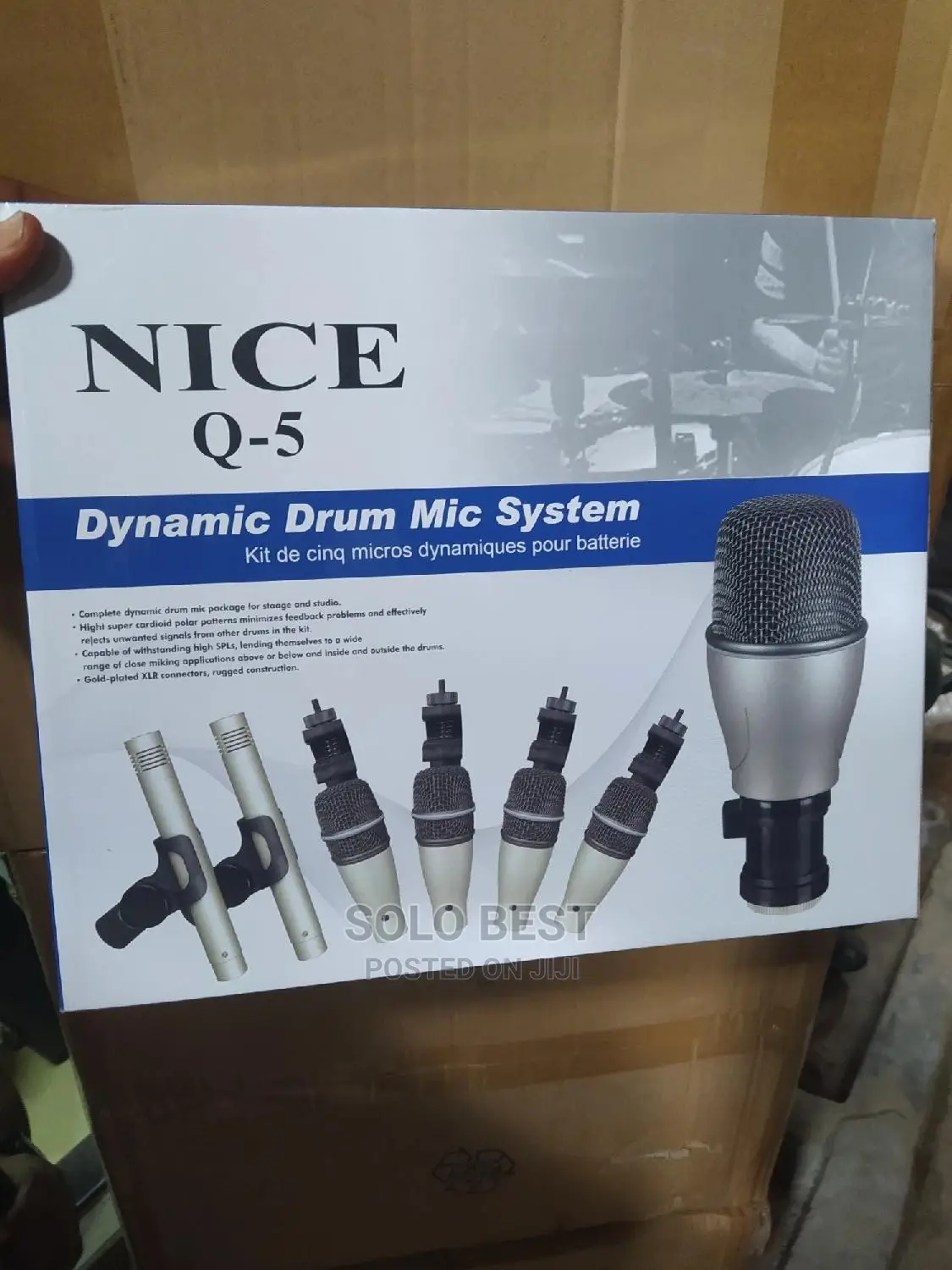 5 Set Drum Microphone Model Q5 Nice