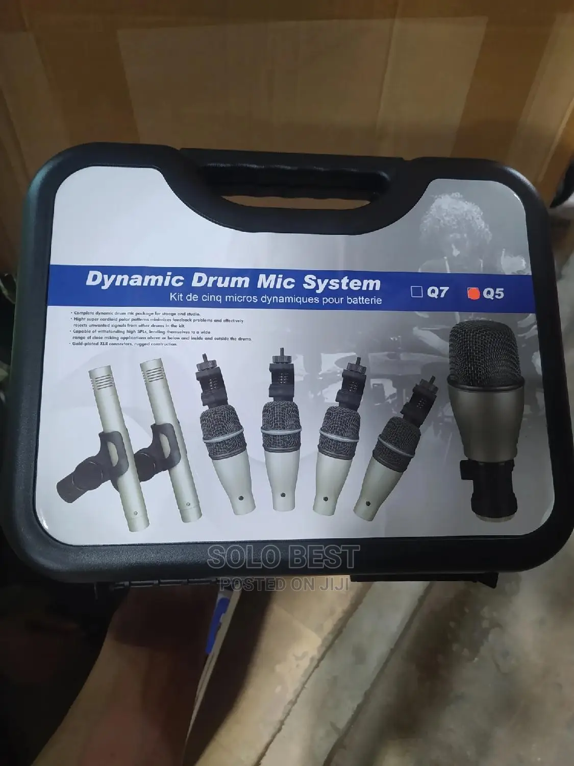 5 Set Drum Microphone Model Q5 Nice