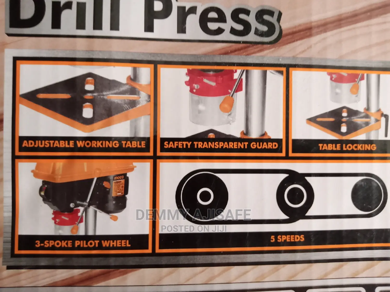 Ingco Pillar Drill/Drill Press