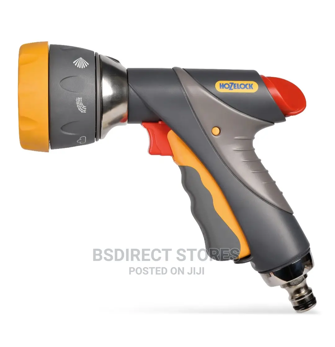 Hozelock Multi Spray Pro Watering Gun 7 Function Settings