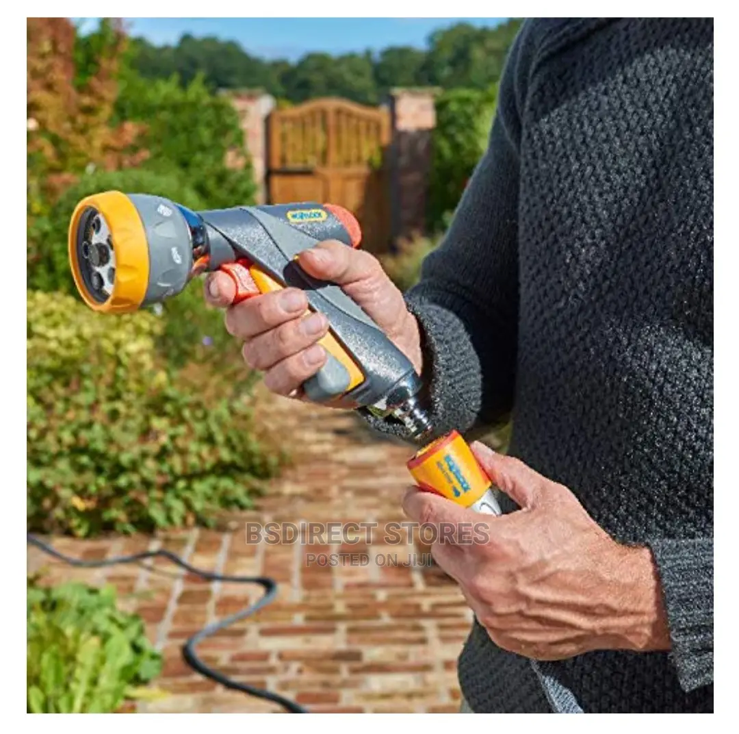 Hozelock Multi Spray Pro Watering Gun 7 Function Settings