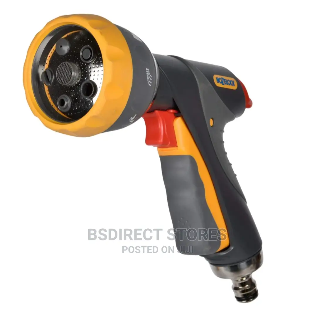 Hozelock Multi Spray Pro Watering Gun 7 Function Settings