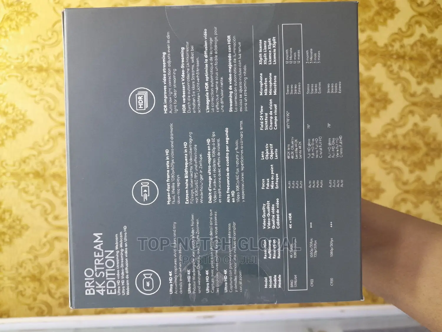 Logitech Brio Streaming Edition