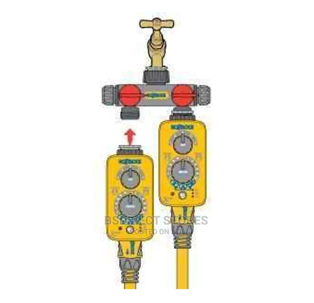 Hozelock 2-Way Hose Pipe Connector
