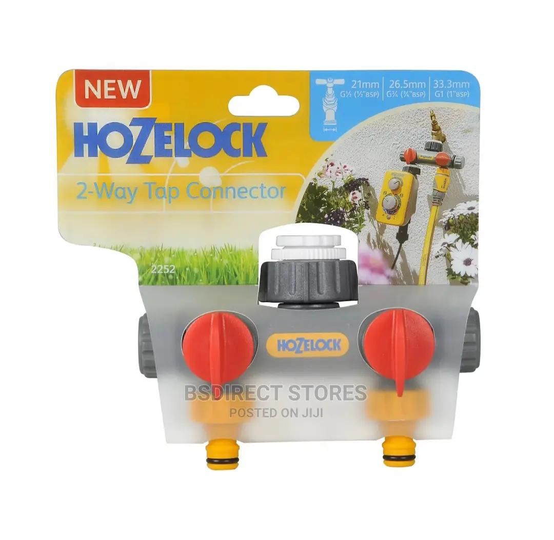 Hozelock 2-Way Hose Pipe Connector