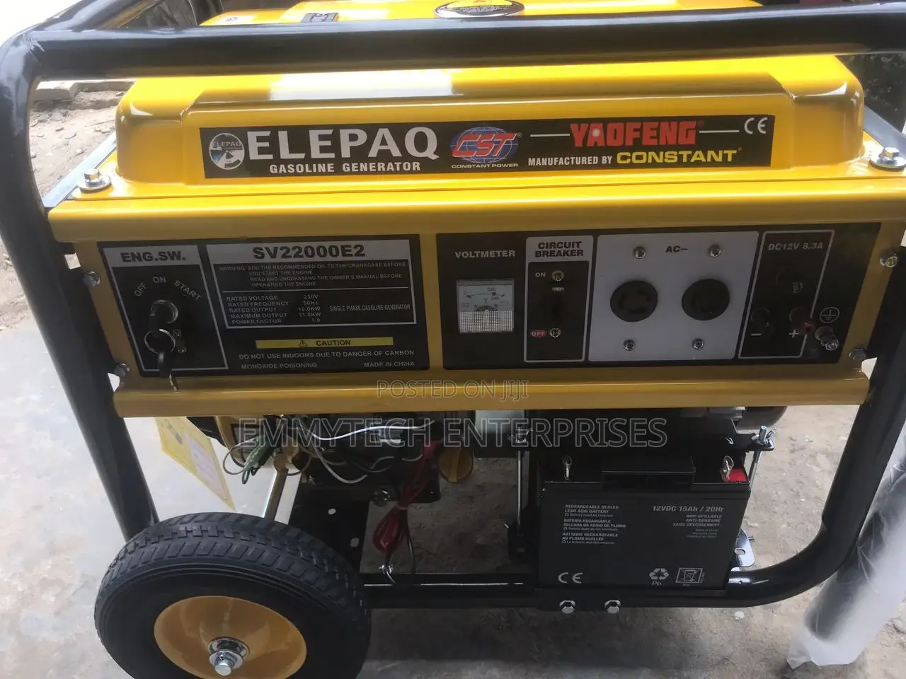 Elepaq Constant Generator Has Come Again 10kva