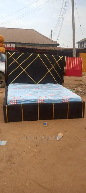 Fully Padded 6x6 Bedframe