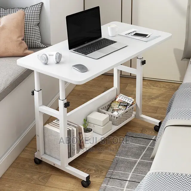 Double Adjustable Laptop Table