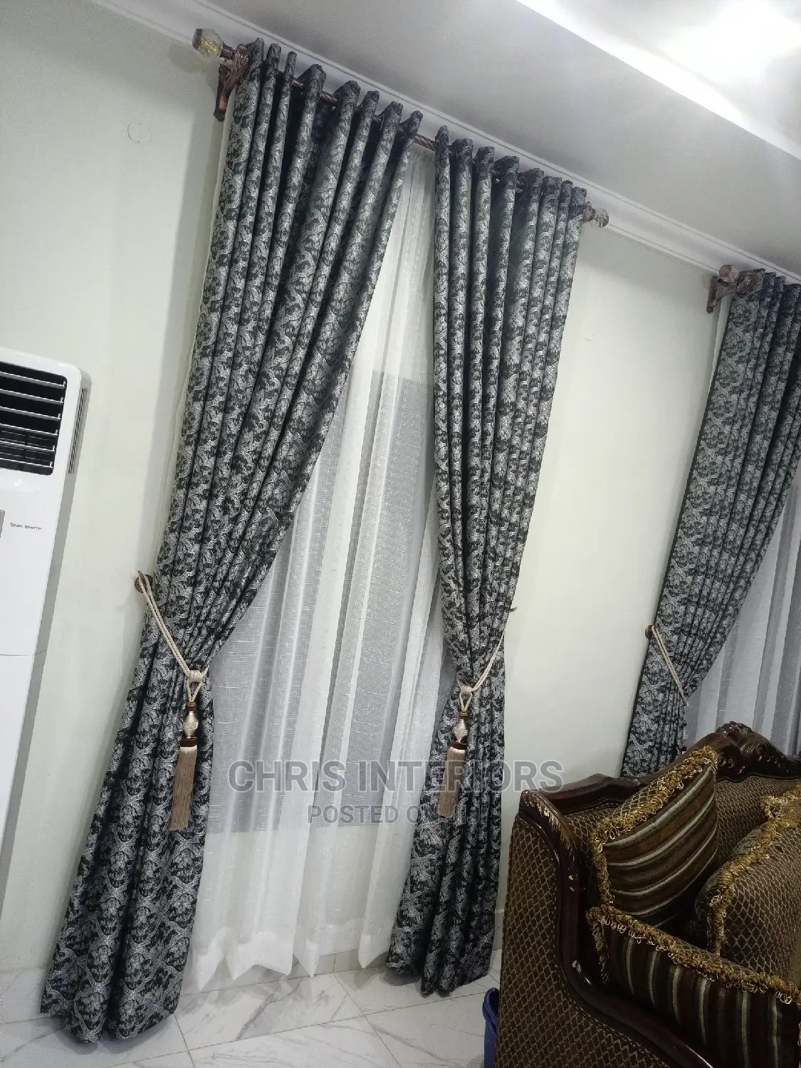 Curtains Home Interior's Decorations