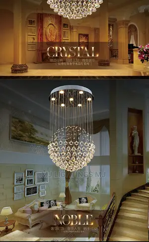 Modern Crystal Chandelier Light.