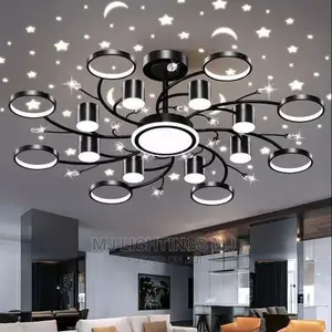 LED Nordic Starry Sky Ceiling Chandelier Light.