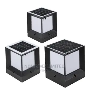 Big All in One Die-Cast Solar Garden Lights/Gate Lamp