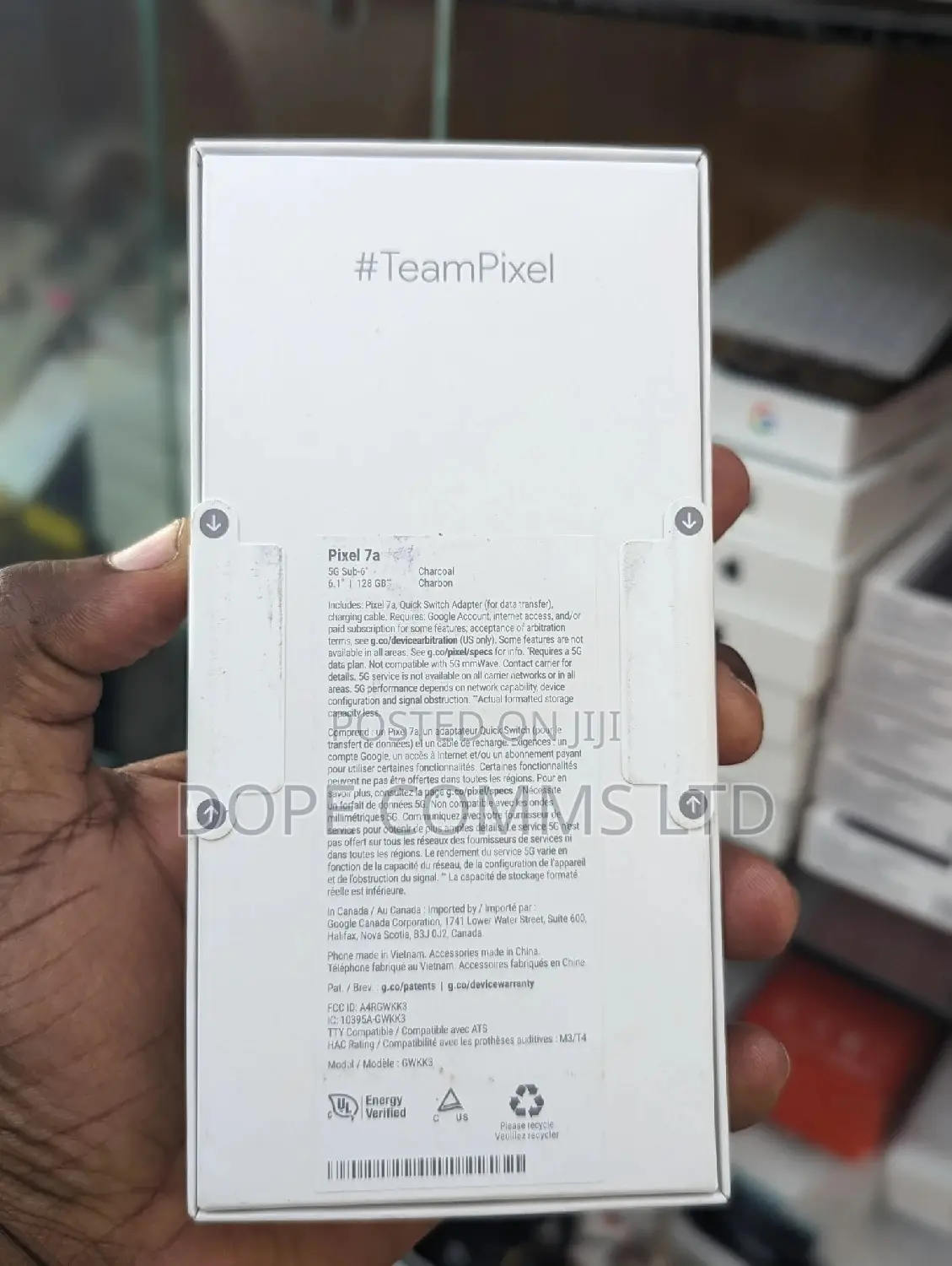 New Google Pixel 7a 128 GB Black