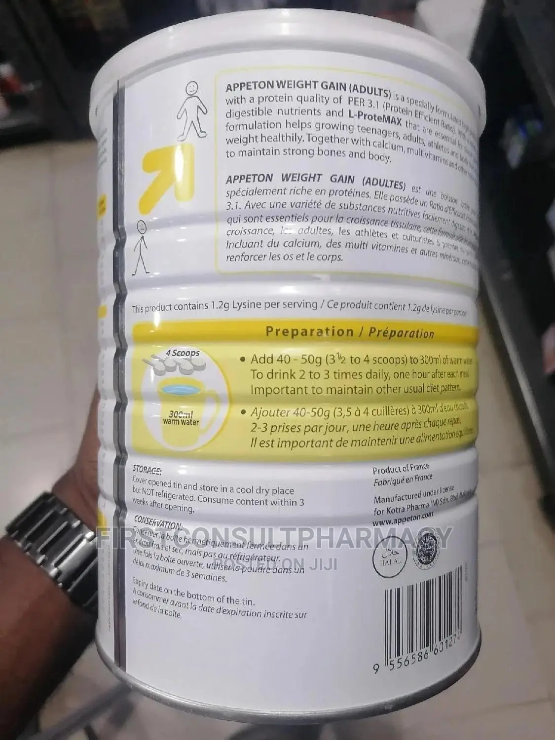Appeton Nutrition Weight Gain Adult 900g