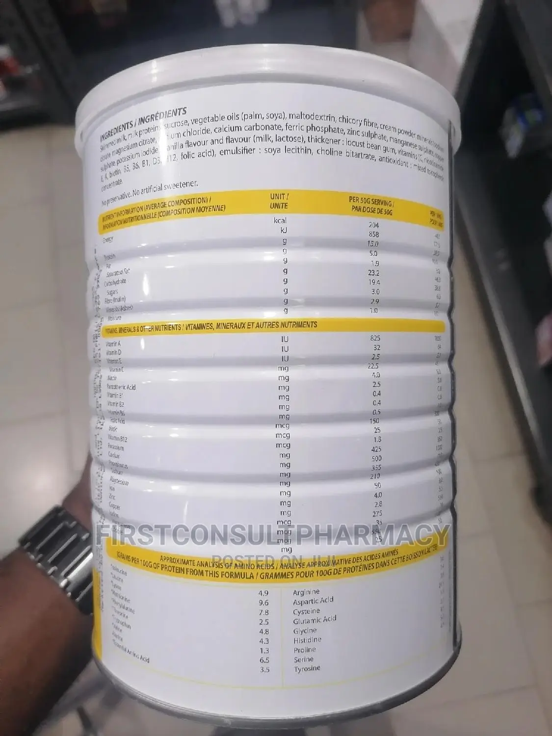Appeton Nutrition Weight Gain Adult 900g
