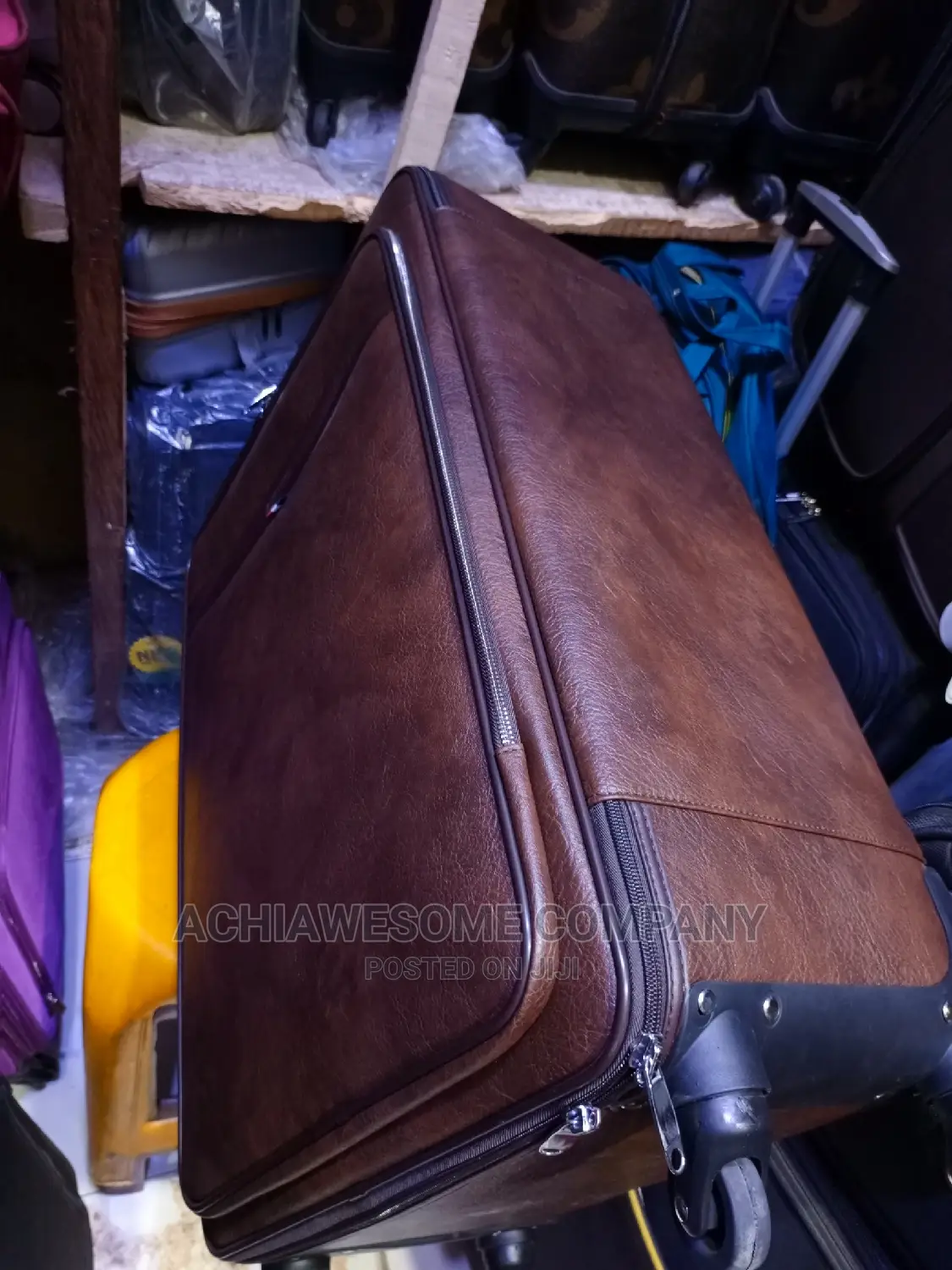 Original Leather Traveling Box