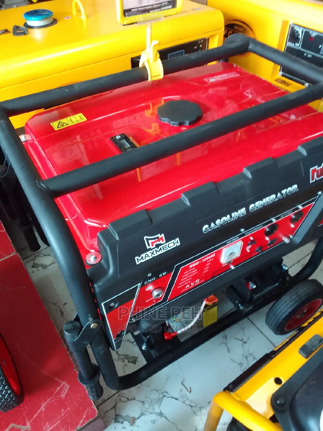 Max Mech 9kva Generator